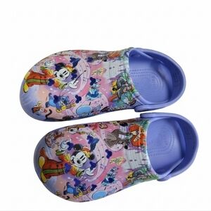 Disney Character Clogs - Blue and Multicolor